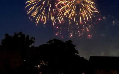 Feu d’artifice de Dinard le 20 juillet