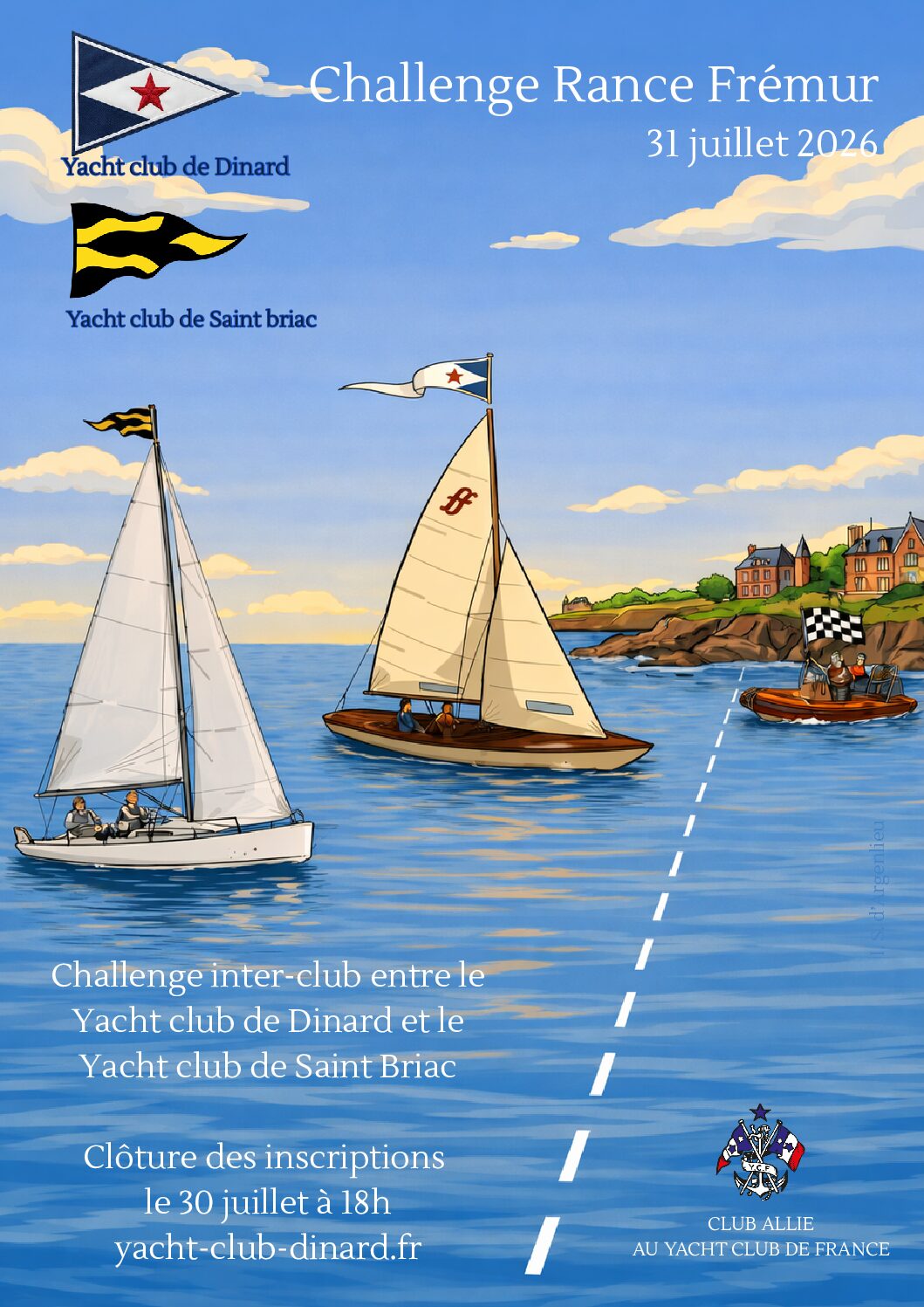 Rance – Frémur le 31 juillet
